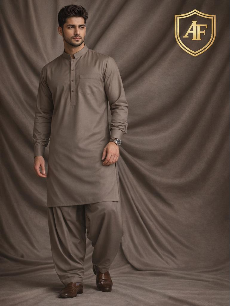 AF Wash & Wear – Silver Quality - Taupe Brown