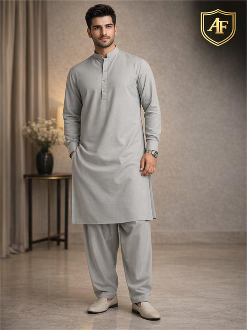 AF Cotton - Gold Quality - Cool Grey