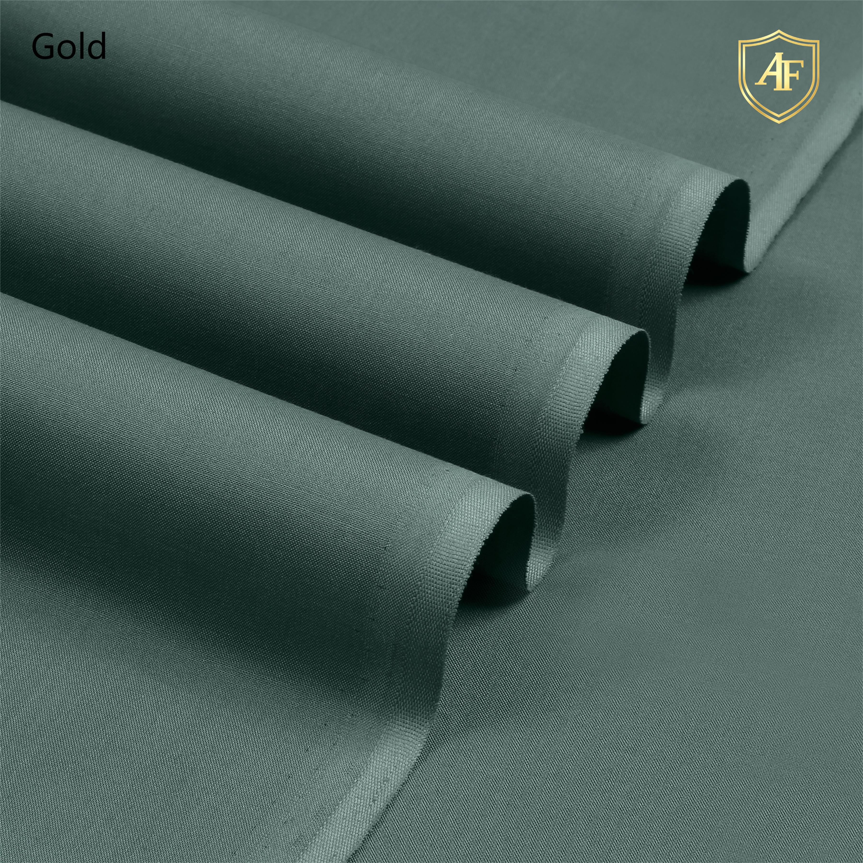 AF Cotton – Gold Quality - Deep Sage Green