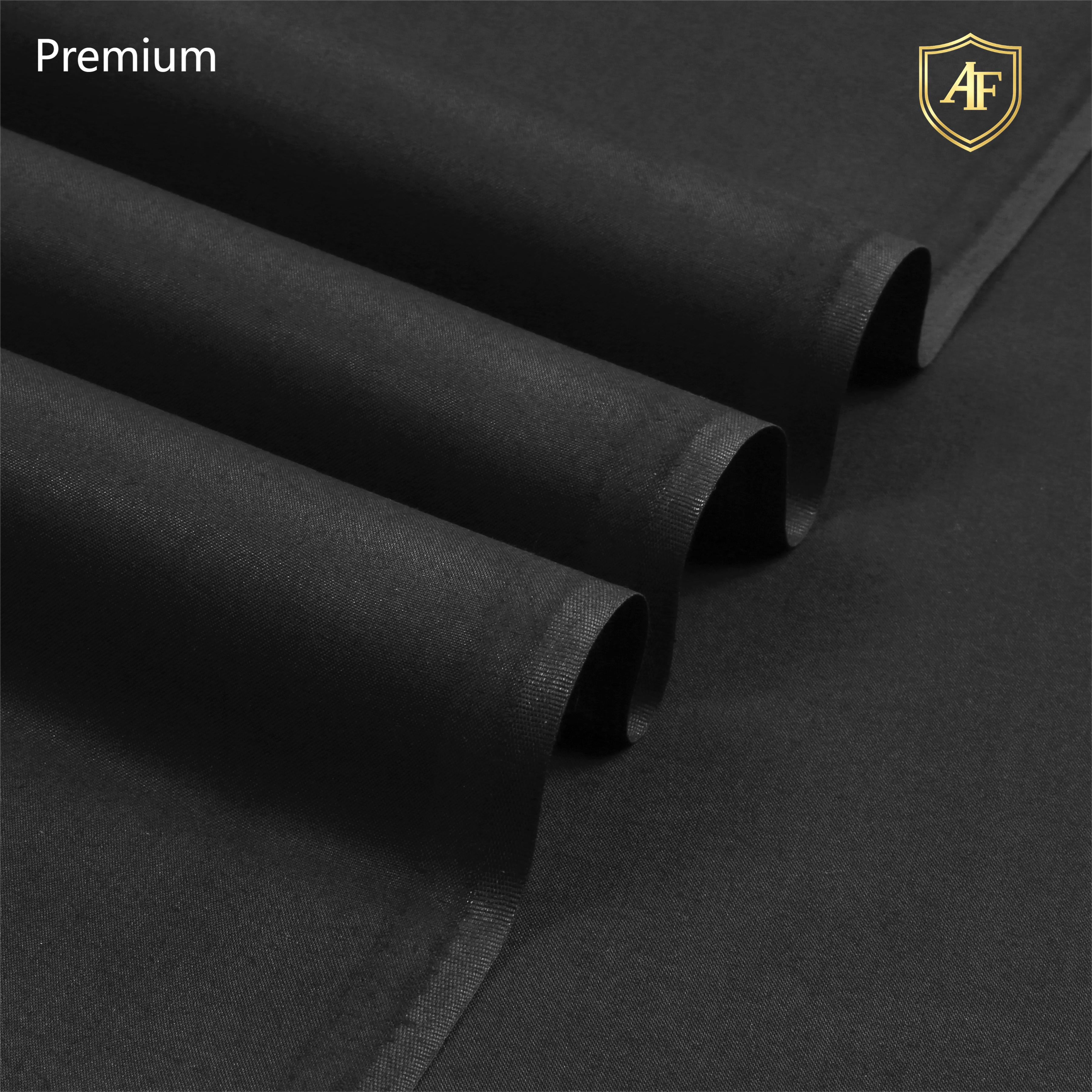AF Cotton – Premium Quality - Jet Black