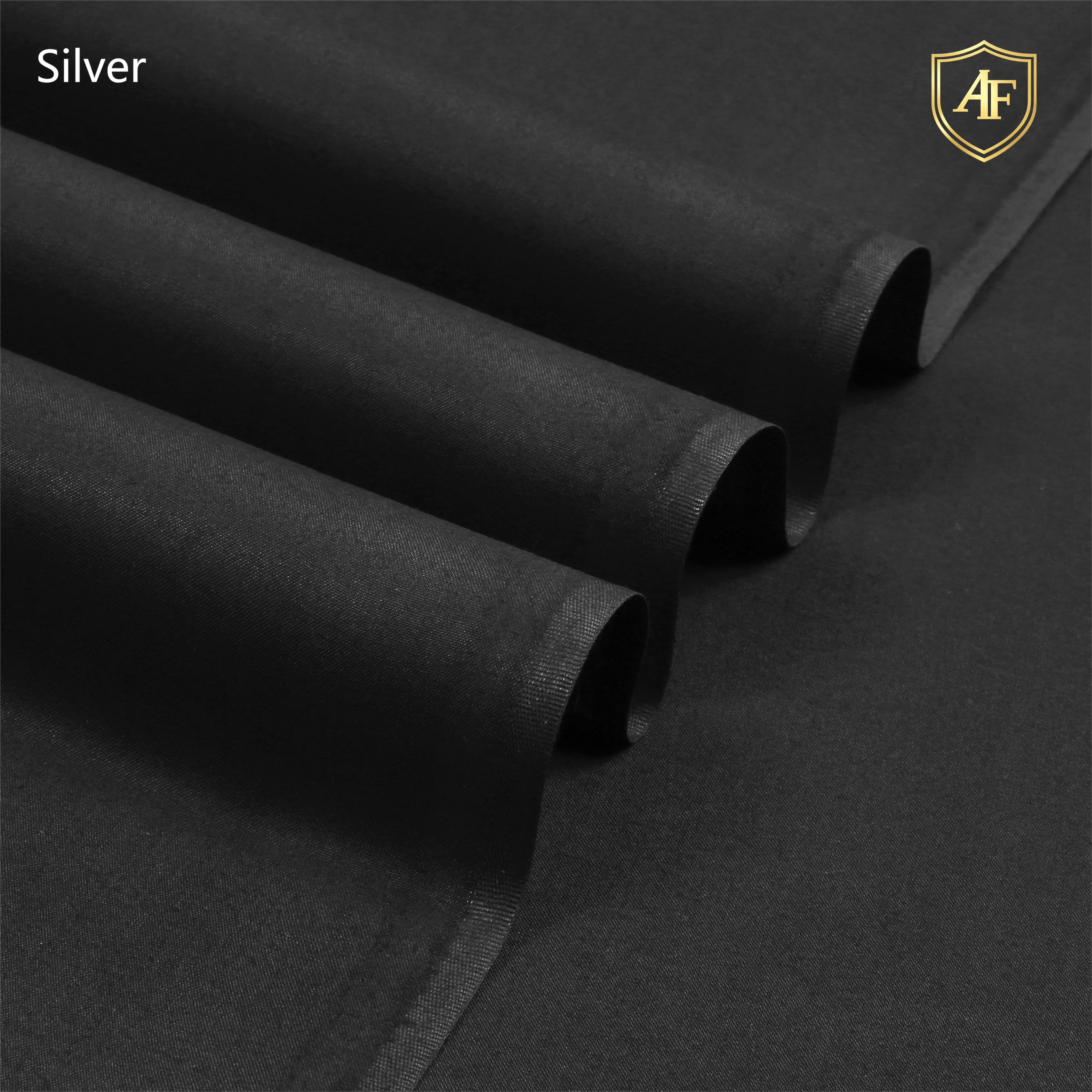 AF Cotton – Silver Quality - Jet Black