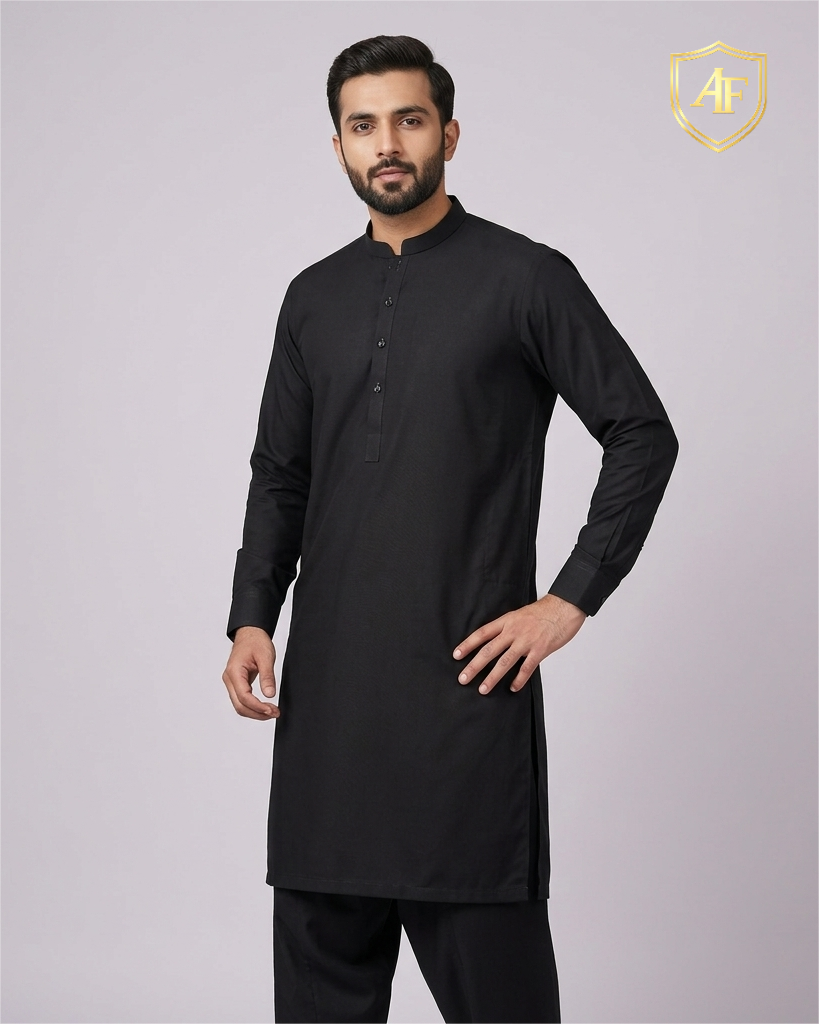 AF Cotton – Silver Quality - Jet Black